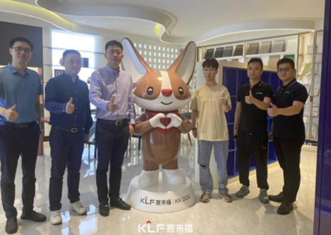 热烈欢迎中国建博会领导一行莅临九游会福智能科技股份有限公司参观指导！